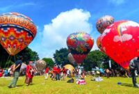 Melihat Kemeriahan Festival Balon Udara di Wonosobo Saat Libur Lebaran