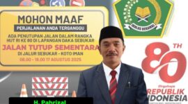 Kemenag Kabupaten Kerinci Gelar Rangkaian peringatan Hut Ke-80 Kemerdekaan RI Di Lapangan DAKA Sebukar