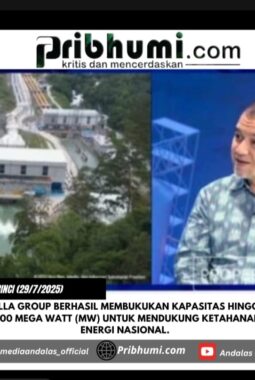 Kalla Group berhasil membukukan kapasitas hingga 1.100 Mega Watt (MW) untuk mendukung ketahanan energi nasional.