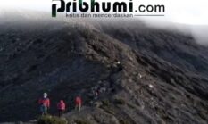 Jalur Pendakian Gunung Kerinci Masih Ditutup, Warga Gelar Ritual Adat dan Aksi Bersih Gunung