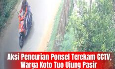 Aksi Pencurian Ponsel Terekam CCTV, Warga Koto Tuo Ujung Pasir Dihantui Rasa Resah