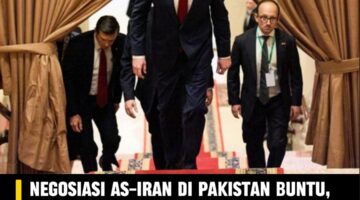 Negosiasi AS–Iran di Pakistan Buntu, Kedua Pihak Saling Tuding Soal Nuklir dan Syarat Perdamaian
