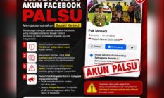 Waspada! Akun Facebook Mengatasnamakan Bupati Kerinci Dipastikan Palsu