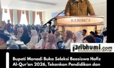 Bupati Monadi Buka Seleksi Beasiswa Hafiz Al-Qur’an 2026, Tekankan Pendidikan dan Akhlak