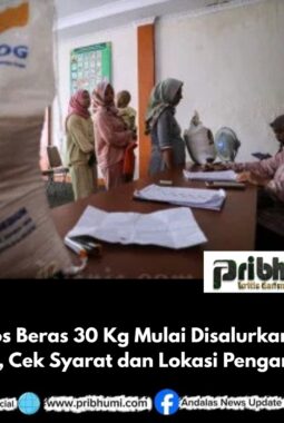 Bansos Beras 30 Kg Mulai Disalurkan Oktober 2026, Cek Syarat dan Lokasi Pengambilan
